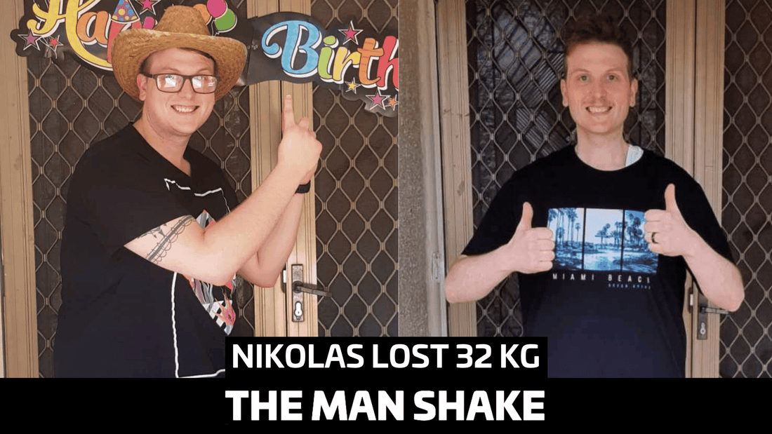 Nikolas would wear shirts two sizes too big to hide himself