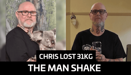Chris lost 31kgs and feels lighter physically and mentally!
