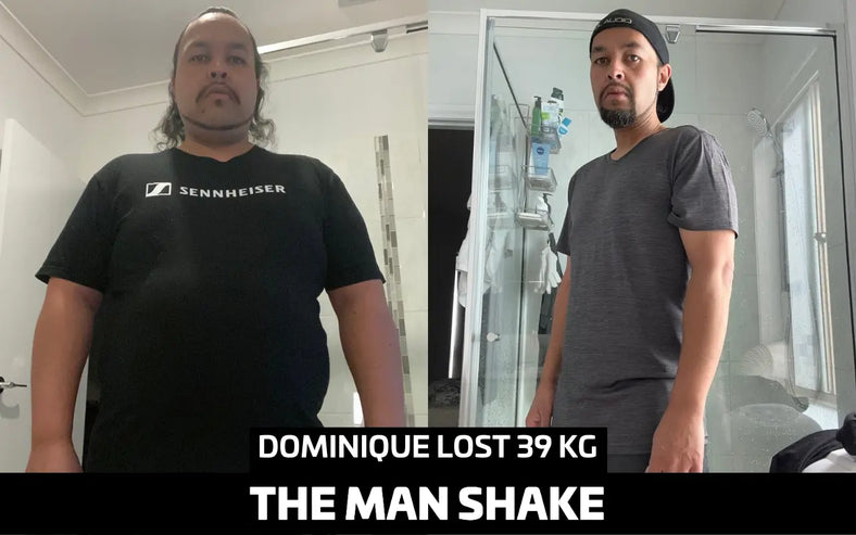 One Decision Changed Everything: Dominique Lost 39kg in 29 Weeks with The Man Shake