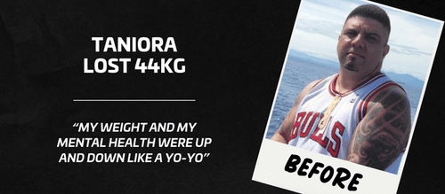 From 138kg to 94kg, Taniora turned his health around!