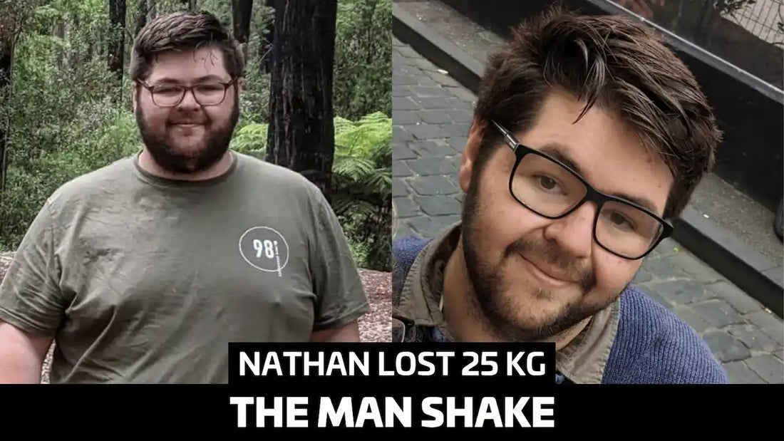 Nathan Shows That Every Step Counts and Lost 5kg in Just One Month With The Man Shake GO!