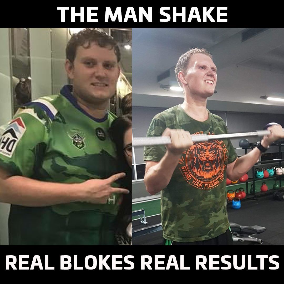 Michael didn't realise how big he was until he lost 30kg
