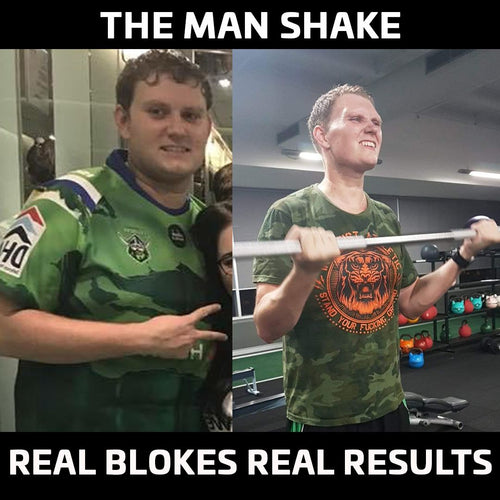 Michael didn't realise how big he was until he lost 30kg