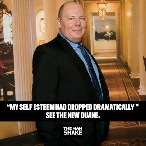 Duane rebuilt his self-esteem by losing an incredible 30kg