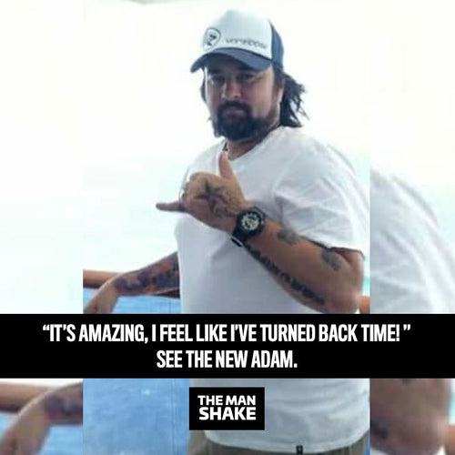 Adam turned back the clock and lost 24kg!