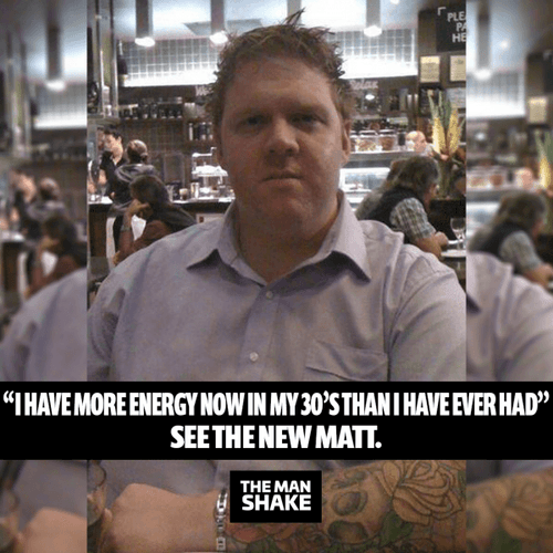 Matt Lost 30kg And Had More Energy Than He Had In Years